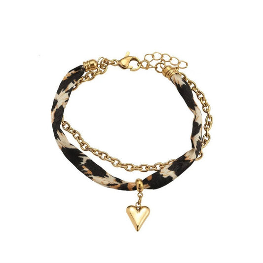 DOPPELTES LEO ARMBAND GOLD