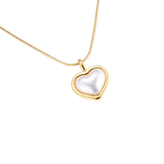 PEARLY HEART KETTE